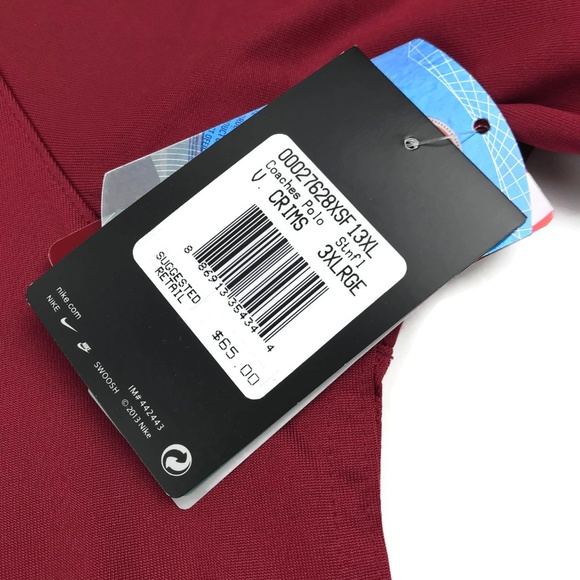 Nike Stanford Cardinals Dri Fit Polo Shirt Sz 3XL - Picture 8 of 8